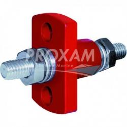 CONNECTEUR PASSE CLOISON ROUGE 200A 8MM