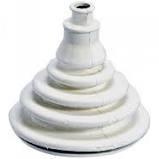 SOUFFLET DE CABLE BLANC H100MM 69MM