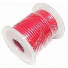 Cable monoconducteur rouge 1mm2 bobine 25M