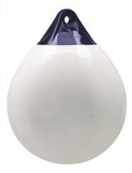 Pare-battage et boue Polyform A2 blanc/tte bleue