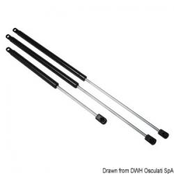 Ressort  gaz oeil-sphre 600 mm 36 kg