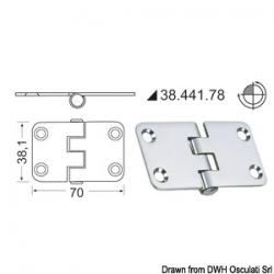 Charnires 2 mm