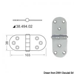 Charnires 2 mm
