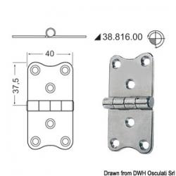 Charnires 2 mm