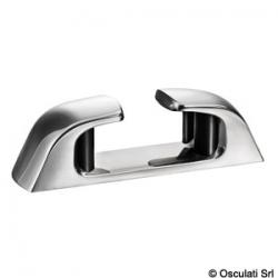 Chaumard droit  rouleaux inox Capri 212 mm