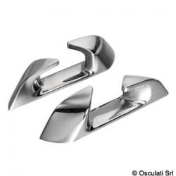 Chaumard angulaire inox Capri 150mm (G+D)
