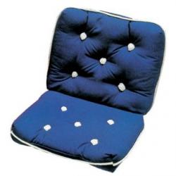Coussin en Kapok silicon bleu Double 72*86cm