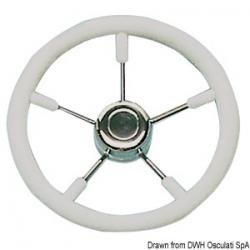 Volant polyurthane souple blanc 320 mm