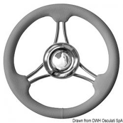 Volant couronne gris 350 mm
