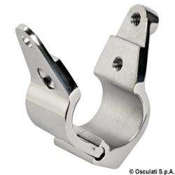 Collier ouvrant p. taud avec vis d'arrt 25 mm