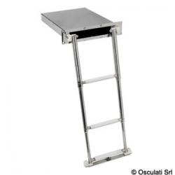 Echelle escamotable standard AISI316 4 marches