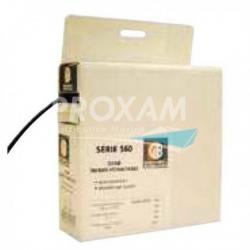 GAINE THERMO-RETRACTABLE NOIR 9,50MM - DEVIDOIR 8M