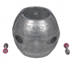 Anode noix arbre en zinc diamtre 45MM