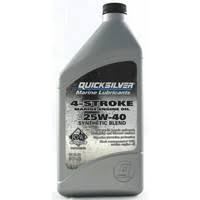 Huile moteur MERCRUISER 25W40 8M0086226 bidon 1L