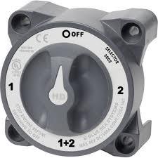 Coupleur de batterie OFF/1/BOTH/2 tanche  bouton srie HEAVY D