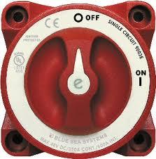 Coupe batterie tanche  bouton srie E 97.79 par 97.79 MM