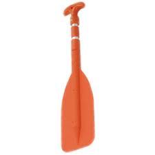 Mini aviron de scurit orange L 55 - 130 cm