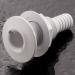 Passe-coque plastique blanc - fi