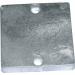 Anode zinc plaque