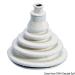 Soufflet passe-cbles blanc