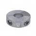 Anode zinc collier d'arbre troi