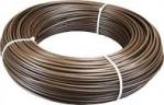 CABLE MONOCONDUCTEUR 2MM 25M MARRON